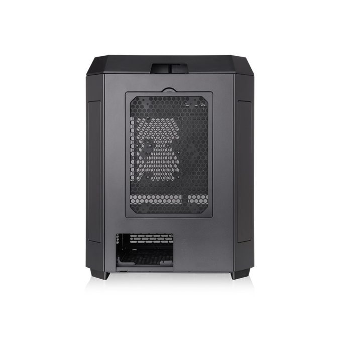 Компьютерный корпус, Thermaltake, The Tower 600 Black, CA-1Z1-00M1WN-00, Mid Tower, ATX / M-ATX / M-ITX, Type-C*1, USB 3.0*4, HD+Audio*1, 2*140мм вентиляторы, Высота процессорного кулера до 210мм, Длина VGA до 400мм, 1*3,5/3*2,5, Сталь/Пластик/Закаленное стекло, 550х420х286,4мм, Без Б/П, Черный