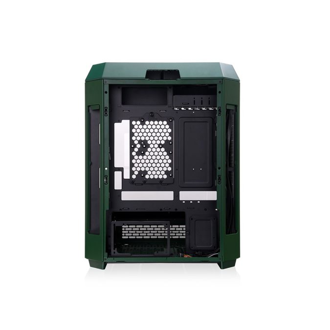 Компьютерный корпус, Thermaltake, The Tower 600 White, CA-1Z1-00MCWN-00, Mid Tower, ATX / M-ATX / M-ITX, Type-C*1, USB 3.0*4, HD+Audio*1, 2*140мм вентиляторы, Высота процессорного кулера до 210мм, Длина VGA до 400мм, 1*3,5/3*2,5, Сталь/Пластик/Закаленное стекло, 550х420х286,4мм, Без Б/П, Racing Green