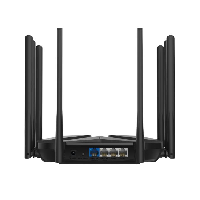 Маршрутизатор, Mercusys, MR90X, 802.11a/b/g/n/ac/ax, AX6000, порт 2,5 Гбит/с, 2,4 ГГц/5 ГГц