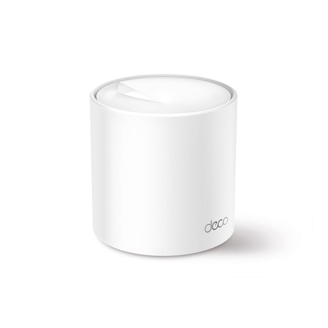 Беспроводная MESH-система Wi-Fi, TP-Link, Deco X60(1-pack), AX5400, Wi-Fi 6, 2,4 ГГц/5 ГГц, 802.11a/b/g/n/ac/ax, 2 порта 10/100/1000M WAN/LAN, 1 модуль в комплекте