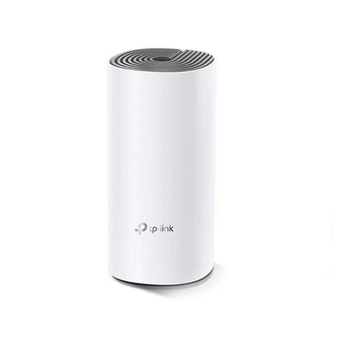 Беспроводная MESH-система Wi-Fi, TP-Link, Deco E4 (1-pack), AC1200, Wi-Fi 5, 2,4 ГГц/5 ГГц, , 802.11a/b/g/n/ac,2 порта 10/100М WAN/LAN, 1 модуль в комплекте
