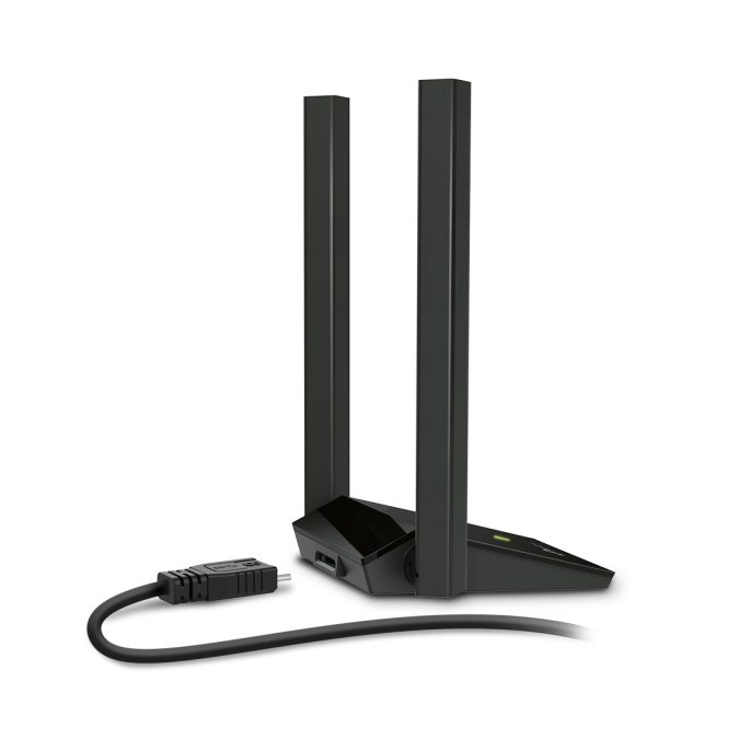 USB-адаптер, TP-Link, Archer T4U Plus, 2,4 ГГц/5 ГГц, АС1300,USB 3.0, MU-MIMO
