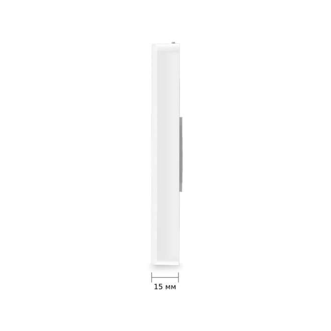 Wi-Fi точка доступа, TP-Link, EAP235-WALL, Omada AC1200, Встраиваемая в стену, 802.11b/g/n/ac, MUMIMО, 4 порта 10/100/1000M, 802.3af/802.3at PoE, MU-MIMO