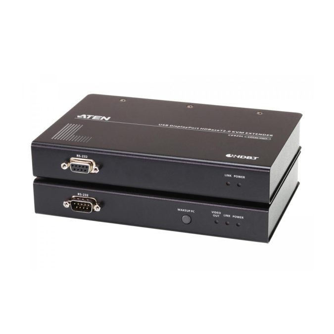 КВМ-удлинитель, ATEN, CE920-ATA-G, USB, DisplayPort, HDBaseT, 2.0, не имеет поддержку Ethernet, CE920L (локальный модуль), CE920R (удаленный модуль)
