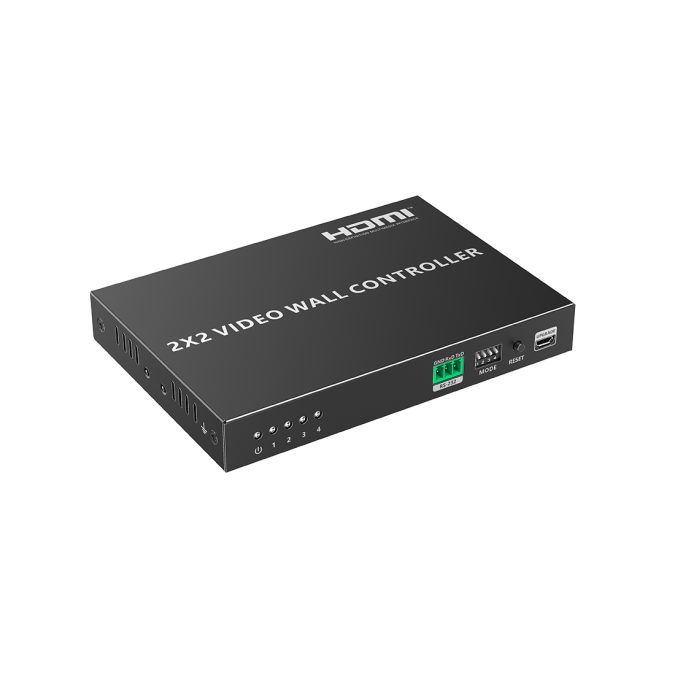 Контроллер видеостены, Lenkeng, LKV104VW-V2.0, (FHD, 2x2)