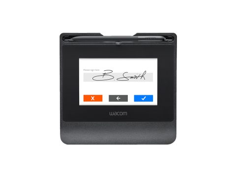 Планшет для цифровой подписи, Wacom, STU-540-CH2, Разрешение 800 х 480, Разрешение датчика 2540 lpi, Размер 161*174*11 мм, Серый