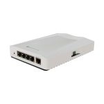 Коммутатор, MikroTik, CRS304-4XG-IN, Cloud Router Switch, 1 порт 10/100/1000М, 4 порта 1G/2.5G/5G/10G, 802.3af/at, RouterOS, -40°С до 70 °C