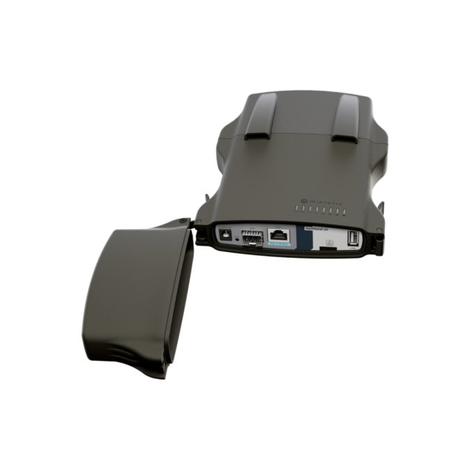 Беспроводной маршрутизатор, MikroTik, L23UGSR-5HaxD2HaxD-NM, NetMetal ax, 1 порт 10/100/1000М, PoE-IN Passive PoE, 1 порт 2.5G SFP, 2.4/5 GHz, AX3000, 1 slot MiniPCI-e, 1 slot Nano SIM, USB-A, -40°С до 70 °C