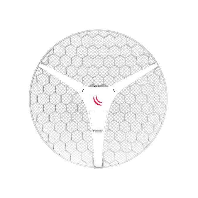 Точка доступа, MikroTik, RBLHG-5HPnD-XL4pack, LHG XL HP5, 1 порт 10/100М, 802.11a/n, 300 Mbit/s, 5 GHz, 27dBi, PoE-IN Passive PoE, RouterOS, -40°С до 70 °C, IP54 (упаковка 4 штуки)