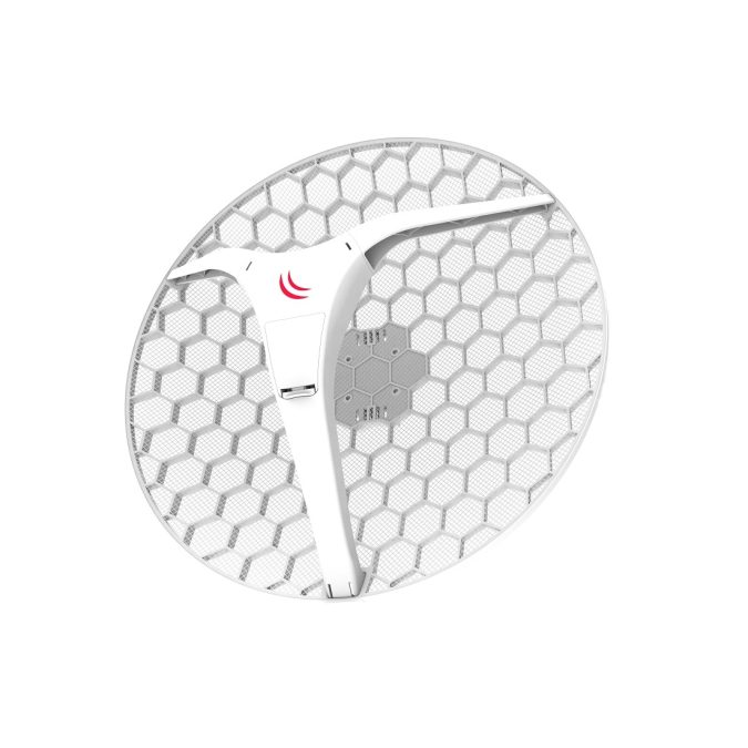 Точка доступа, MikroTik, RBLHG-5HPnD-XL4pack, LHG XL HP5, 1 порт 10/100М, 802.11a/n, 300 Mbit/s, 5 GHz, 27dBi, PoE-IN Passive PoE, RouterOS, -40°С до 70 °C, IP54 (упаковка 4 штуки)