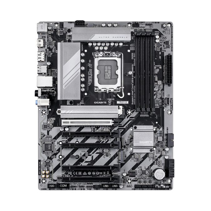 Материнская плата, Gigabyte, B860 DS3H WIFI6E (4719331867515), LGA1851, iB860, 4xDDR5 5600/6400/9066(OC), 4xSATA3, Raid, 2xM.2 (PCI-E 4.0x4/x2), 1хDP, 1xHDMI, 5xPCI-Ex16, WiFi, ATX