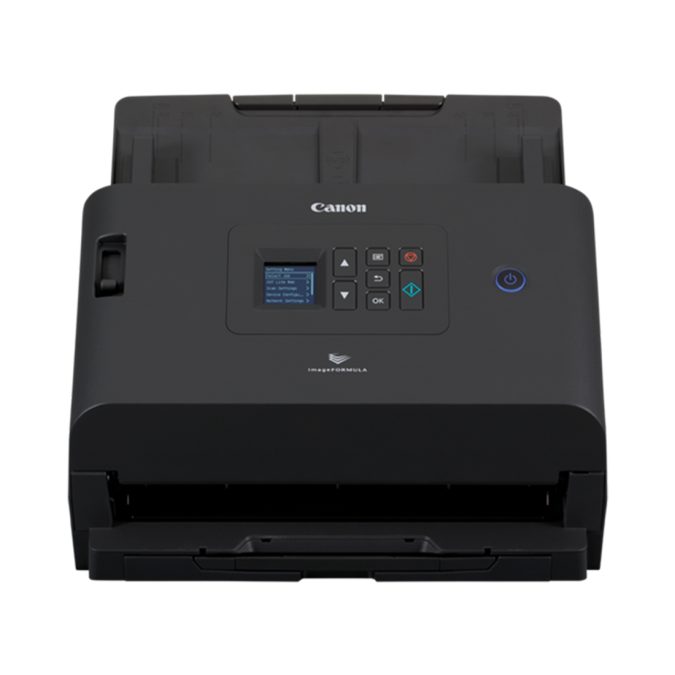 Протяжный сканер, Canon, imageFORMULA DR-S250N, 6383C003, 600 x 600 DPI, USB2.0, 60 листов, 50 стр/мин, 20-209 г/кв.м, длина 356 мм, Вес:3,4 кг