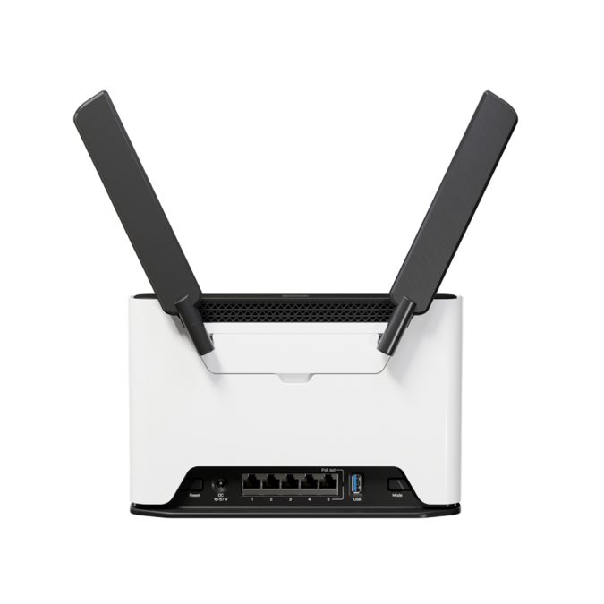 Точка доступа, MikroTik, H53UiG-5HaxQ2HaxQ, Chateau PRO ax, 5 портов 10/100/1000М, 2.4/5 GHz, AX3600, 1 порт USB-A, RouterOS, -40°С до 70 °C