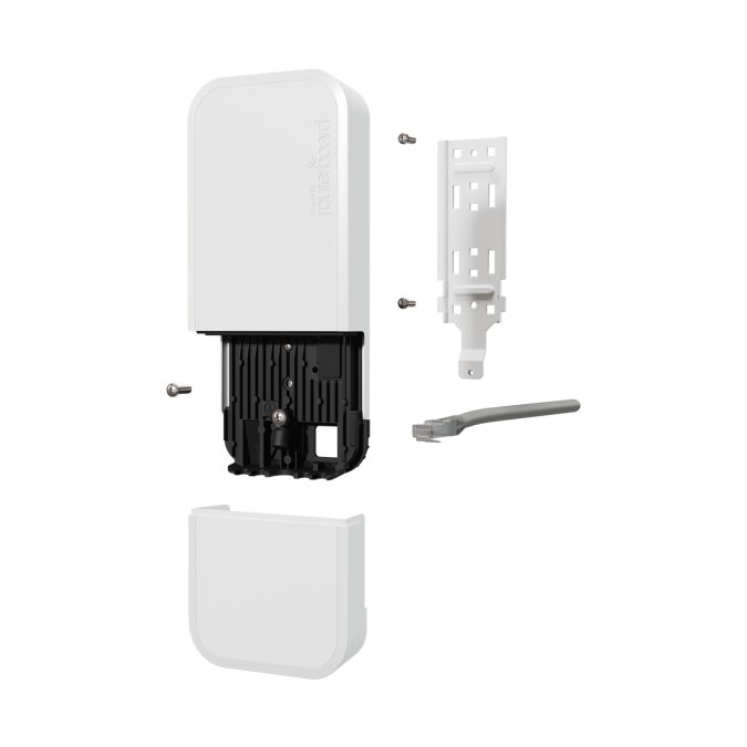 Точка доступа, MikroTik, wAPG-5HaxD2HaxD, wAP ax, 2 порта 10/100/1000М, 2.4/5 GHz, AX3000, RouterOS, -40°С до 70 °C