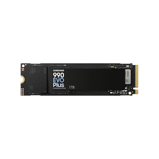 Твердотельный накопитель SSD, Samsung, 990 EVO PLUS MZ-V9S1T0BW, 1TB, M.2 PCIe 4.0 x4 / 5.0 x2 NVMe, 7250/6300 Мб/с