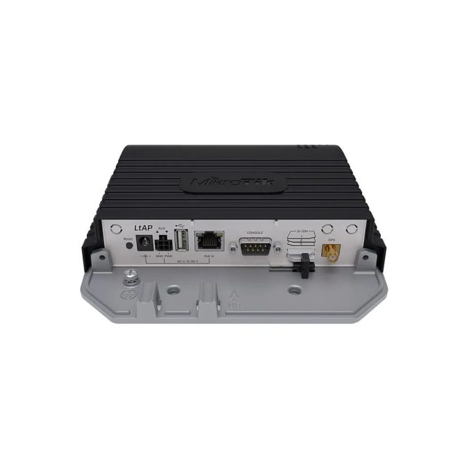 Точка доступа, MikroTik, LtAP-2HnD&FG621-EA, LtAP LTE6 kit, 1 порт 10/100/1000М, 2,4GHz, 802.11b/g/n, 300 Mbit/s, 3 Modem (Mini SIM), RouterOS, -40°С до 70 °C