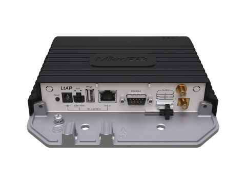 Точка доступа, MikroTik, LtAP-2HnD&FG621-EA&LR8G, LtAP LR8 LTE6 kit, 1 порт 10/100/1000М, 2,4 GHz, 802.11b/g/n, 300 Mbit/s, 3 Modem (Mini SIM), RouterOS, -40°С до 70 °C