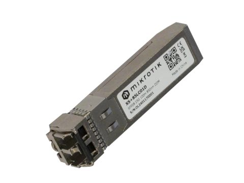 Трансивер, MikroTik, XS+85LC01D, SFP / SFP+ / SFP28, 1G / 10G / 25G, MM, 100m, 850nm, -40°C to 85°C