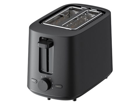 Тостер, Xiaomi, Toaster, XMTSJ01FD/BHR8811EU, 240 Вт, 780-930 Вольт, Черный