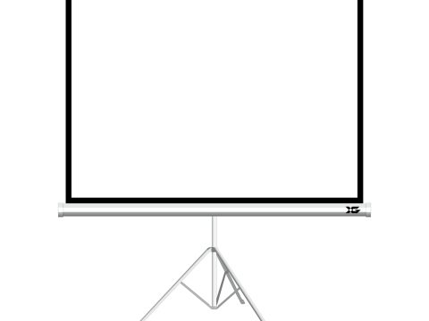 Экран на треноге, XG, DLS-T153x116W, Рабочая поверхность 149х112 см., 4:3, Matt white, Белый