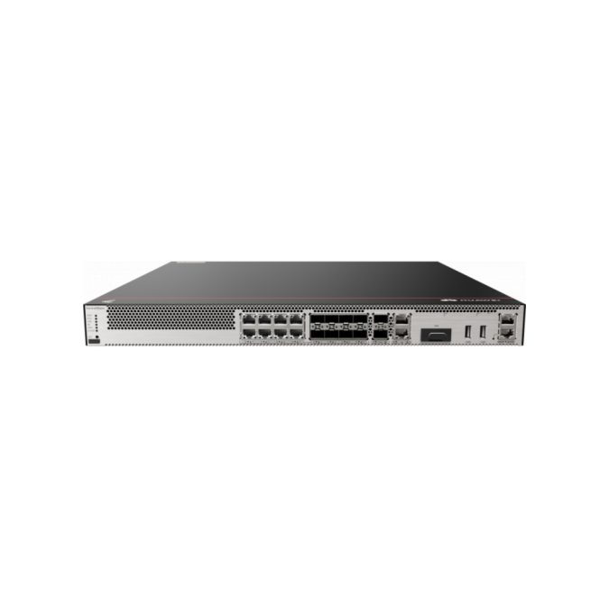 Межсетевой экран, Huawei, USG6000E-S13-AC, 2*GE RJ45 + 8*GE COMBO + 2*10GE SFP+,1 AC power,Include SSL VPN 100 Users
