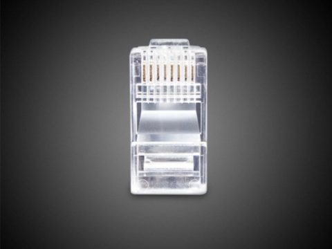Коннектор телекоммуникационный, SHIP, S901A, RJ 45, Cat.5e, UTP, (100 штук в пакете)
