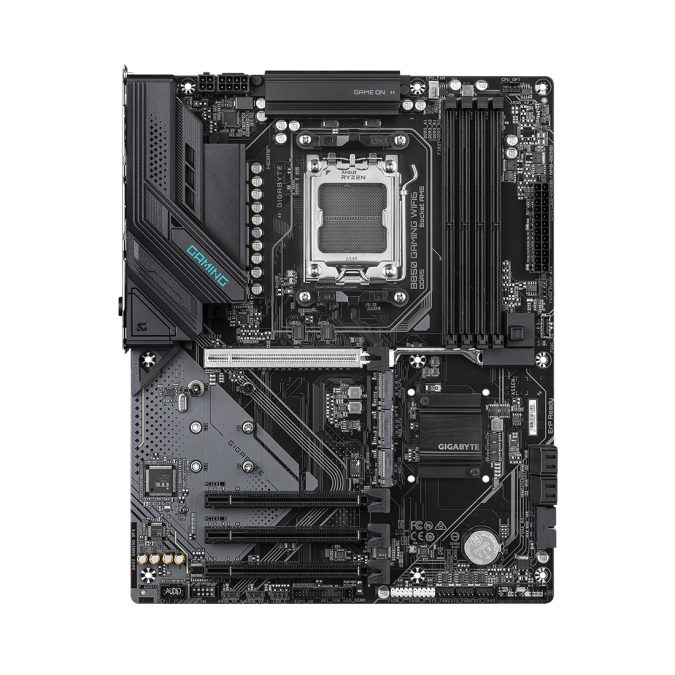 Материнская плата, Gigabyte, B850 GAMING WF6 (4719331866631), AM5, B850, 4xDDR5 4400/4800/5200/8200(OC), 4xSATA3, 3xM.2 (PCIe 4.0 x4/x2), RAID, 1xHDMI, 1хDP, 4xPCI-Ex16, WiFi, ATX