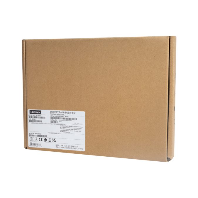Комплект интерфейсных кабелей, Lenovo, ThinkSystem SR650 V2 2.5" Chassis Front BP2 SAS/SATA Cable Kit v2