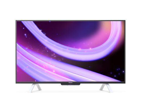 Телевизор Яндекс, ТВ Станция с Алисой на YandexGPT, YNDX-00096, QLED 65", 38402160 4K UHD, 60 Гц, 450 (nits), звук 34 Вт , 4 динамика, YaOS X, RAM 3 GB, Flash 32 GB, Wi-Fi, 4  USB 2.0 + 1USB 3.0, Bluetooth 5.1 + BLE, 3HDMI 2.4, черный