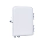 Коробка распределительная оптическая, А-Оптик, FTTH-FD-208-16, укомплектованная SC/APC, Настенный, Пластик, Белый