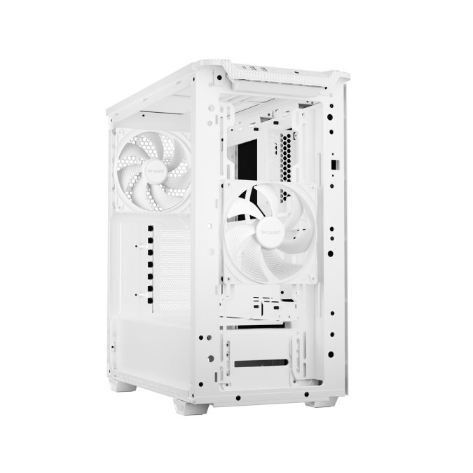 Компьютерный корпус, Bequiet!, Pure Base 501 Airflow Window, BGW75, Mid Tower, ATX/M-ATX/Mini-ATX, USB 3.2 Gen 2 Type C *1, USB 3.2 Type A*2, HD Audio/mic, 2*140 мм Pure Wings 3 PWM, Высота процессорного куллера до 178 мм, Длина VGA до 368 мм, 2*3,5"/5*2,5", Сталь/Пластик/Закаленное стекло, 450x232x443мм, Без Б/П, Белый