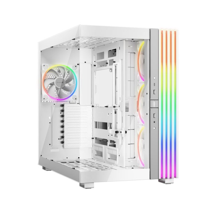 Компьютерный корпус, Bequiet!, Light Base 900 FX, BGW72, Full Tower, E-ATX/XL-ATX/ATX/M-ATX/Mini-ATX, USB 3.2 Gen 2 Type C *1, USB 3.2 Type A*2, HD Audio/mic, 3*140мм Light Wings Reversed, 1*140 мм Light Wings, Высота процессорного кулера до 190мм, Длина VGA до 495мм, 1*3,5/4*2,5, Сталь/Закаленное стекло, 532*327*465мм, Без Б/П, Белый