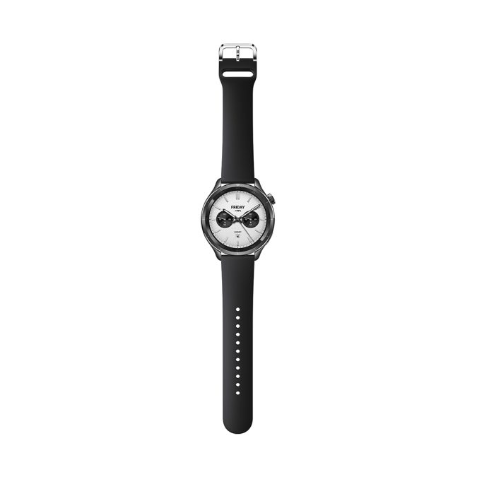 Смарт часы, Xiaomi, Watch S4, M2425W1 / BHR9195GL, Дисплей 1.43" AMOLED, Разрешение 466 x 466, Водонепроницаемые (5 АТМ), GPS+GLONASS, Galileo, BDS, QZSS, Батарея 486 мАч, Черный
