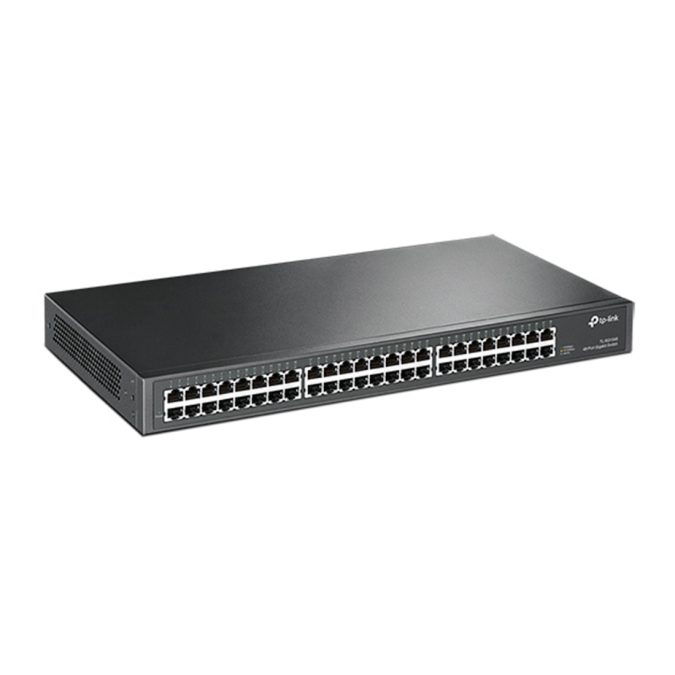 Коммутатор, TP-Link, TL-SG1048, 19 дюймовый стоечный, 48 портов 10/100/1000M RJ45, Корпус металл, 1U, Неуправляемый