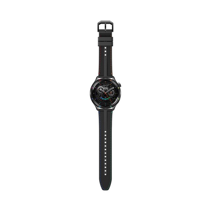 Смарт часы, Xiaomi, Watch S4, M2425W1 / BHR9199GL, Дисплей 1.43" AMOLED, Разрешение 466 x 466, Водонепроницаемые (5 АТМ), GPS+GLONASS, Galileo, BDS, QZSS, Батарея 486 мАч, Радужный