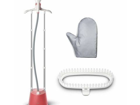 Отпариватель вертикальный, Philips, STE1020/40, Мощность 1800 Вт, Время нагрева 45 сек, Защита от накипи, Обработка паром, Цвет розовый