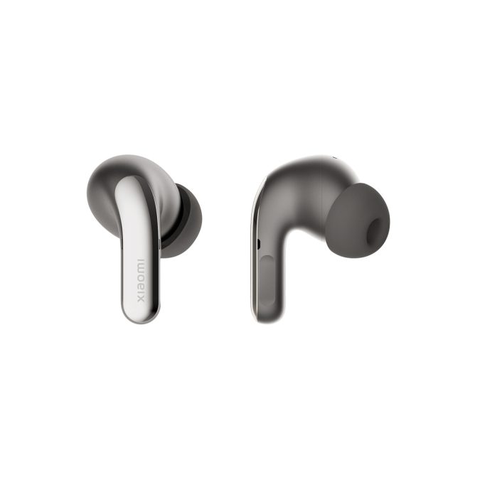 Наушники, Xiaomi, Buds 5 Pro BT Titanium, M2437E1/BHR9640GL, 53mAh(наушники), 570mAh (зарядный кейс), На одном заряде до 8 часов, до 38 часов с зарядным кейсом, Порт для зарядки Type-C, Время зарядки 2 часа, Bluetooth 5.4, Вес 5,6 гр, Дальность беспроводного соединения 10м, Серый