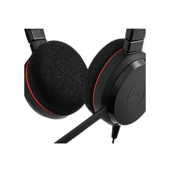Гарнитура, Jabra, 4999-823-169, Jabra EVOLVE 20, Stereo, MS, Проводная, USB C/A, шумоподавление, -10°C to + 50°C, регулятор громкости