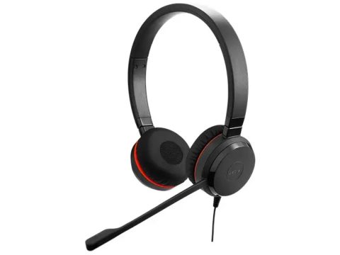 Гарнитура, Jabra, 4999-823-369, Jabra EVOLVE 20 SE, Stereo, MS, Проводная, USB C/A, шумоподавление, -10°C to + 50°C, регулятор громкости
