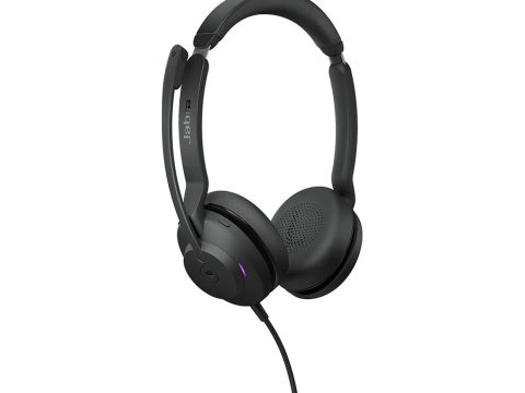 Гарнитура, Jabra, 23189-999-779, Jabra Evolve2 30 SE, USB C/A, MS Stereo, Проводная, Jabra Sound+, -10°C to + 50°C, 1 Analog MEME and 1 Analog ECM
