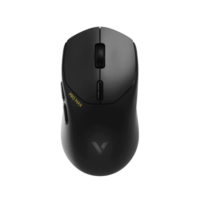 Компьютерная мышь, Rapoo, VT1 MAX, Игровая, Оптическая, Беспроводная, 2.4 Гц, 50 - 26000 dpi, RGB, Встроенная литиевая батарея 800 mAh, Эргономичный дизайн, Черный