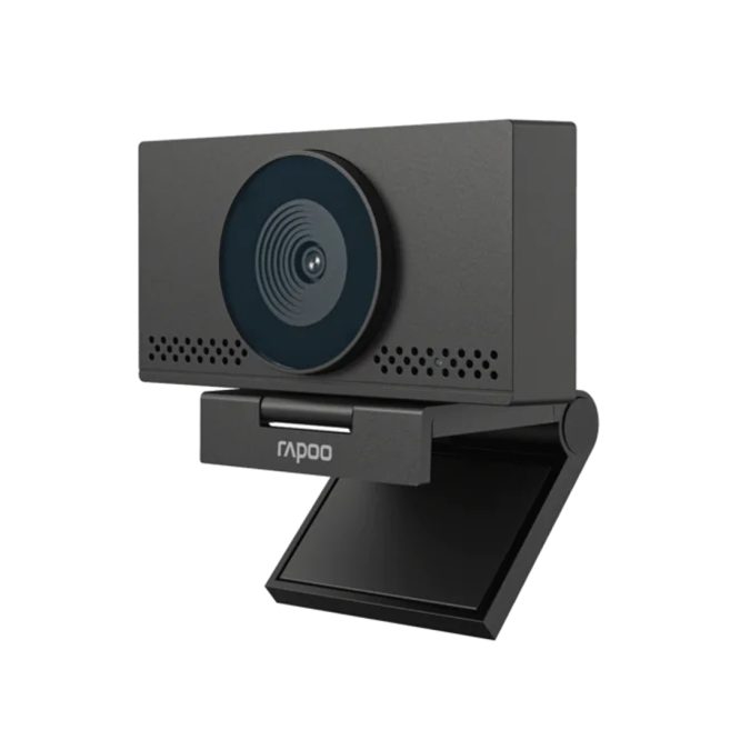 Веб-Камера, Rapoo, C500AF, USB 2.0, 1080*720/1440*2160, 4K, Автофокус, USB 2.0, Микрофон, Крепление: зажим, Камера с защитной крышкой, Чёрный
