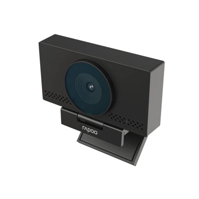 Веб-Камера, Rapoo, C500AF, USB 2.0, 1080*720/1440*2160, 4K, Автофокус, USB 2.0, Микрофон, Крепление: зажим, Камера с защитной крышкой, Чёрный