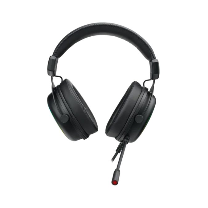 Гарнитура, Rapoo, VH300S, Тип крепления: Дуговые, Микрофон, USB, Длина кабеля 2 м, RGB LED, Игровые, 165 x 105 x 235 мм, Черный
