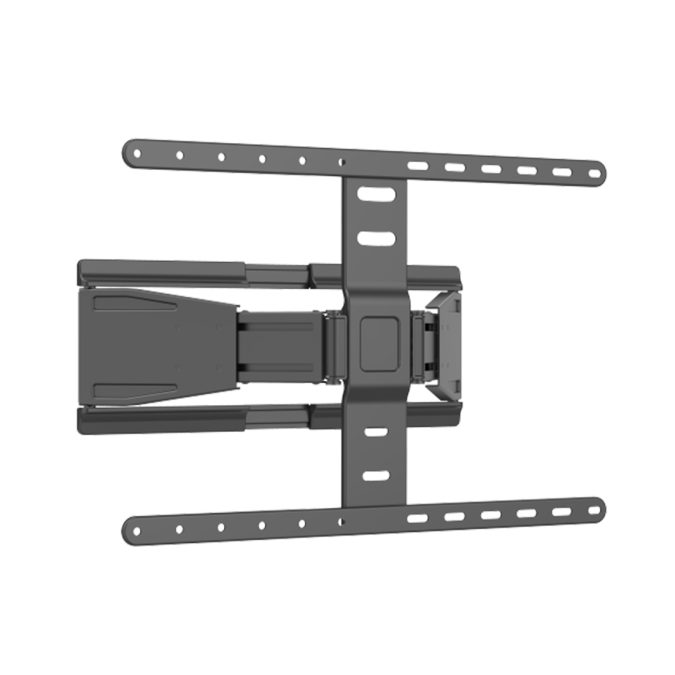 Кронштейн для ТВ и мониторов, XG, FMW-4390, Макс. нагрузка - 60 кг, Диагональ экрана от 37" до 75", Угол вращения -60° +60°, Угол наклона -12° +3°, Уровень -2° +2°, Чёрный