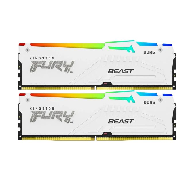 Комплект модулей памяти, Kingston, FURY Beast RGB KF560C36BWE2AK2-32 (Kit 2x16GB), DDR5, 32GB, DIMM