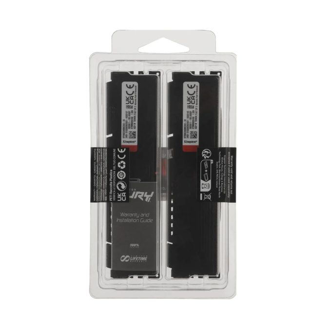 Комплект модулей памяти, Kingston, FURY Beast Black KF560C36BBE2K2-32 (Kit 2x16GB), DDR5, 32GB, DIMM