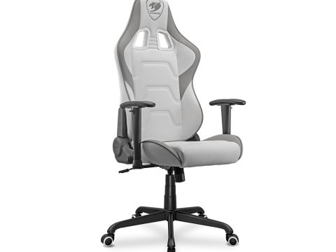 Игровое компьютерное кресло, Cougar, Armor Elite White, Искусственная кожа PU AIR, (Ш)54,5*(Г)49*(В)126(133) см, Чёрно-Белый
