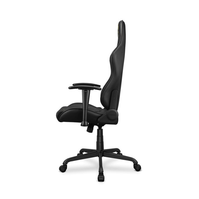 Игровое компьютерное кресло, Cougar, Armor Elite Royal, Искусственная кожа PU AIR, (Ш)54,5*(Г)49*(В)126(133) см, Чёрно-Золотой