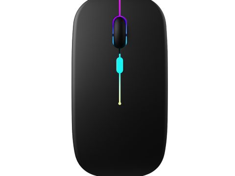Компьютерная мышь, XG, XM-550OGB, Оптическая, 800-1200-1600DPI , 2*AAA, Беспроводная, RGB, Чёрный